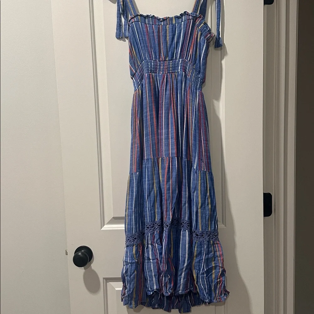 Adelyn Rae Blue Sundress - Picture 9 of 10